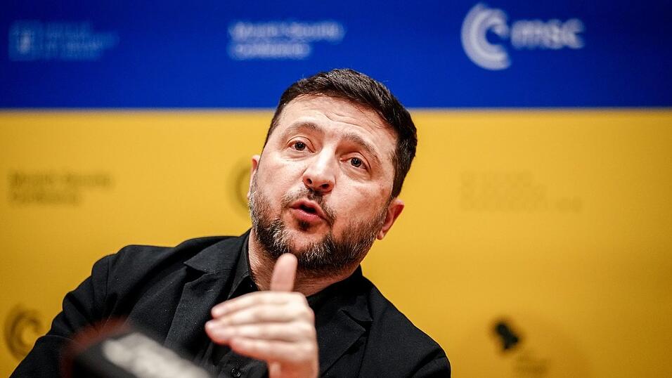 Der ukrainische Präsident Wolodymyr Selenskyj dankte seinem Militär für die «Treffsicherheit». (Archivbild) Der ukrainische Präsident Wolodymyr Selenskyj dankte seinem Militär für die «Treffsicherheit». (Archivbild)