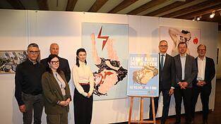 Matthias Schlier (von links), Caroline-Sophie Eberling, David Boppert, Barbara Muhr, Wolfgang Dersch, Lorenz Baibl und Sebastian Karnatz bei der Pressekonferenz zur Museumsnacht. Matthias Schlier (von links), Caroline-Sophie Eberling, David Boppert, Barbara Muhr, Wolfgang Dersch, Lorenz Baibl und Sebastian Karnatz bei der Pressekonferenz zur Museumsnacht.