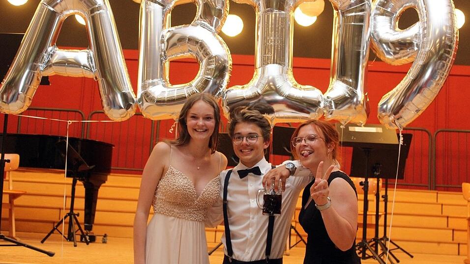 Beste Stimmung auf der Abifeier des Gymnasiums Seligenthal.