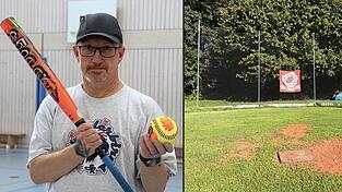„Keine Dauerlösung“: Der Straubinger Baseball-Pionier Wilhelm Ketterl treibt die Platzsuche voran. Bislang muss man sich mit einem Provisorium auf dem FC-Areal am Wundermühlweg begnügen „Keine Dauerlösung“: Der Straubinger Baseball-Pionier Wilhelm Ketterl treibt die Platzsuche voran. Bislang muss man sich mit einem Provisorium auf dem FC-Areal am Wundermühlweg begnügen