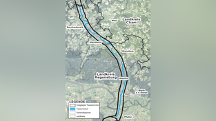 Diesen Trassenverlauf des Südostlinks will der Netzbetreiber Tennet im Sommer dieses Jahres bei der Bundesnetzagentur zur Genehmigung einreichen. Diesen Trassenverlauf des Südostlinks will der Netzbetreiber Tennet im Sommer dieses Jahres bei der Bundesnetzagentur zur Genehmigung einreichen.
