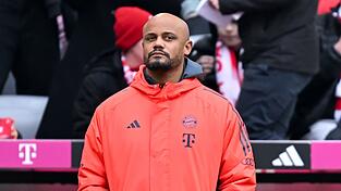 Saisonendspurt mit Samstagspielen f&uuml;r Bayern-Coach Vincent Kompany. (Archivbild)