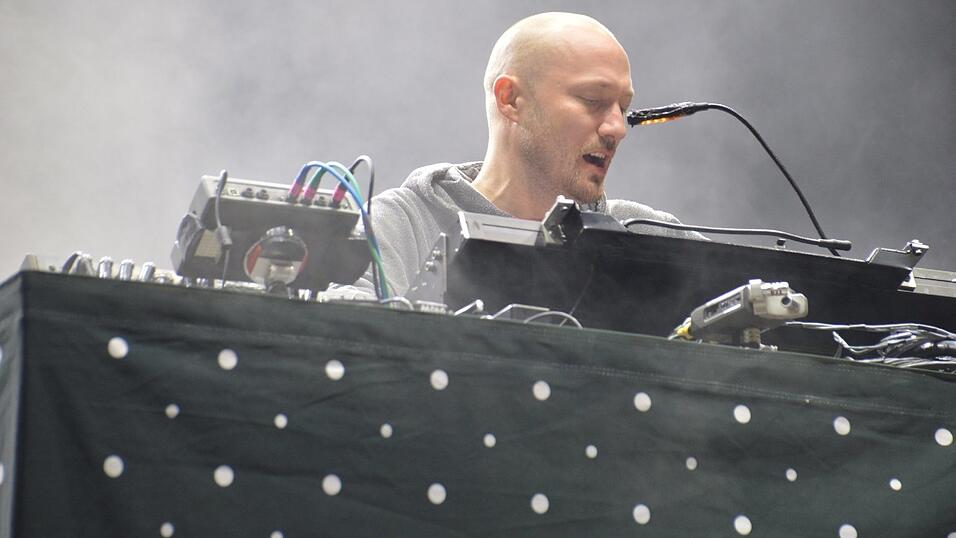 DJ Paul Kalkbrenner war der gefeierte Star am Samstag beim Utopia Island.
