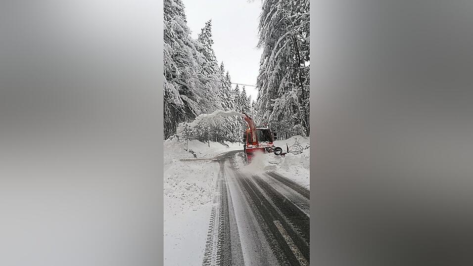 Es wurde viel geräumt.