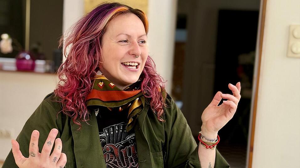 Spr&uuml;ht vor Energie, Leidenschaft und &Uuml;berzeugungskraft: Die D&ouml;bersingerin Lisa-Marie Schinabeck (30) ist derzeit dabei, ihr &bdquo;Vurte&ldquo;-Projekt umzusetzen. Inspiriert hat sie dazu ihre Zeit in M&uuml;nchen, wo sie f&uuml;nf Jahre gelebt und gearbeitet hat. Der Start erfolgt mit einem Flohmarkt am 22. M&auml;rz.