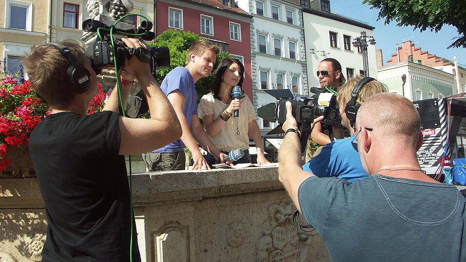 Blick hinter die Kulissen bei on3-südwild. (Foto: Meike Weinzierl) Blick hinter die Kulissen bei on3-südwild. (Foto: Meike Weinzierl)