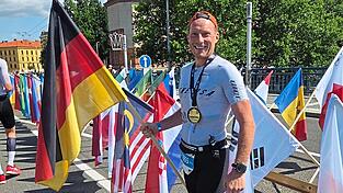 Daniel Höninger ist eigentlich Triathlon-Neuling. Trotzdem können sich die bisherigen Ergebnisse sehen lassen.