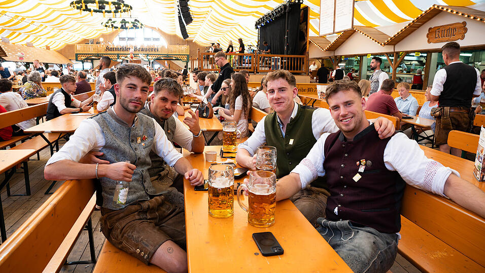 Die Partybilder vom Mittwoch, 12. August, aus dem Festzelt Nothaft.&nbsp;