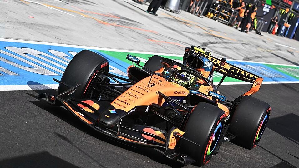 Lando Norris durchbricht die Mercedes-Dominanz. Lando Norris durchbricht die Mercedes-Dominanz.