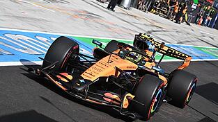 Lando Norris durchbricht die Mercedes-Dominanz. Lando Norris durchbricht die Mercedes-Dominanz.