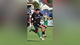 Maximilian Brandl hatte die große Möglichkeit zum 1:0-Siegtreffer für seine SpVgg Plattling.