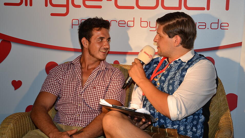 Die Single- und Liebes-Couch am Samstag, 9.. August. (Foto: Raphaela Landherr)