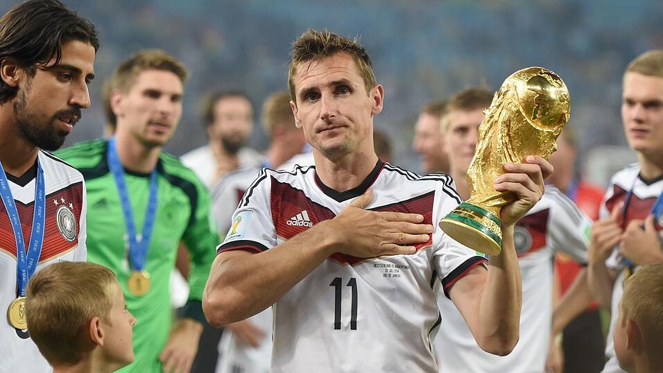 Miroslav Klose ist seinen Rekord als bester WM-Torschütze los. (Archivbild) Miroslav Klose ist seinen Rekord als bester WM-Torschütze los. (Archivbild)
