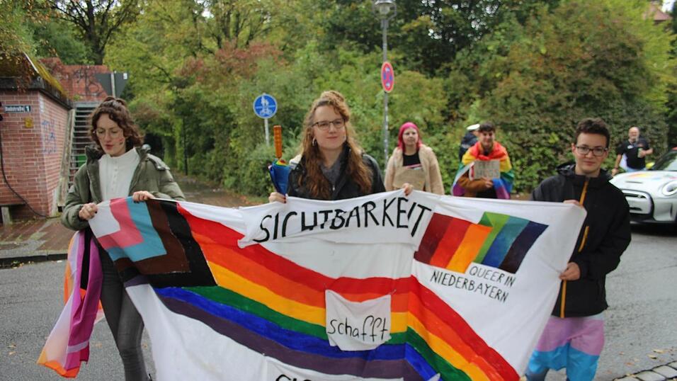 In Landshut fand am Samstag der Christopher Street Day statt.