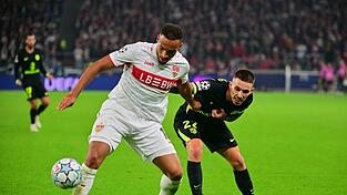 Der VfB stellte Atlético immer wieder vor Probleme. Der VfB stellte Atlético immer wieder vor Probleme.