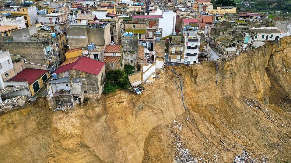 Der Erdrutsch hatte Ende Januar die 25.000-Einwohner-Stadt Niscemi im S&uuml;den Siziliens getroffen. (Archivfoto)