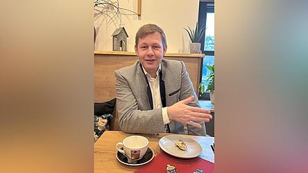 Thomas Erndl verrät beim Frühstück, warum er ein drittes Bundestagsmandat erreichen will.