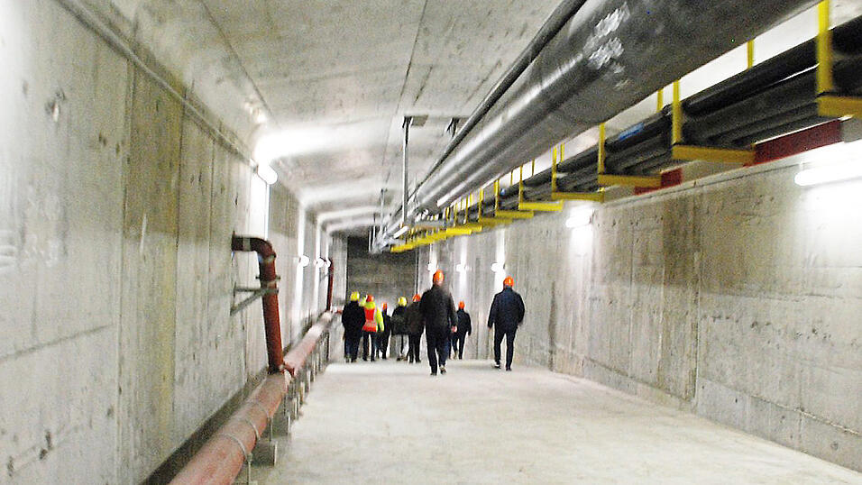 Das gr&ouml;&szlig;te Br&uuml;ckenbauwerk in der Zust&auml;ndigkeit des Landkreises ist die Xaver-Hafner-Br&uuml;cke, die bei Bogen &uuml;ber die Donau f&uuml;hrt. Durch sie kann man sogar hindurchgehen - was die Bauausschussmitglieder im Jahr 2020 (Bild) taten.