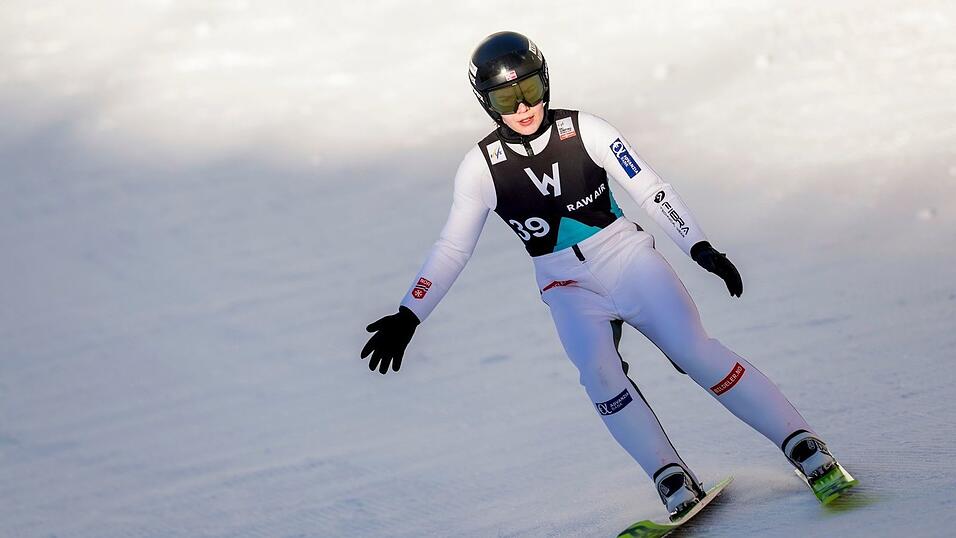Springt weiter exzellent: Anna Odine Ström.