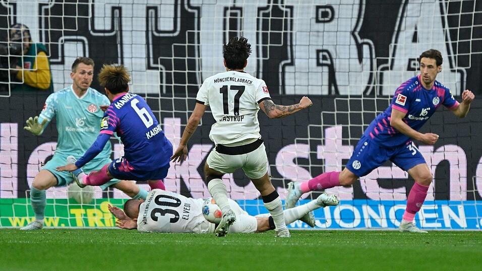 Jens Castrop h&auml;tte das zweite Gladbacher Tor erzielen m&uuml;ssen.