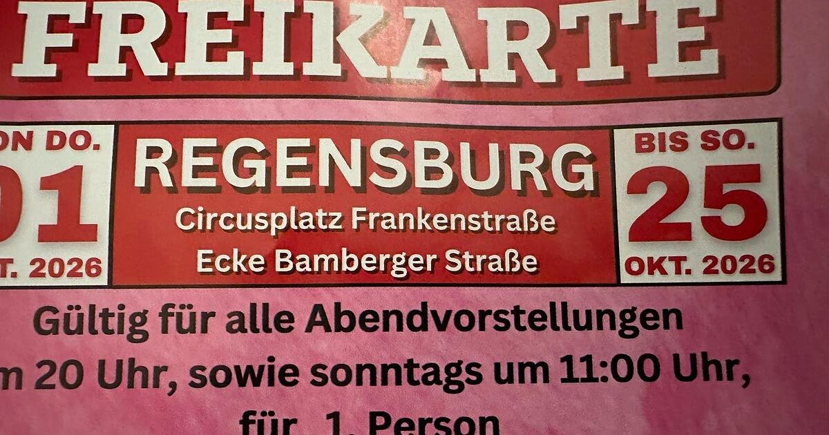 Wirbel um Freikarten bei einem Zirkus in Regensburg