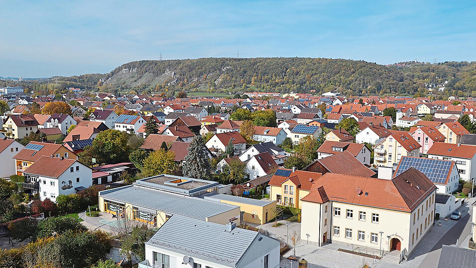 Blick auf den Ortskern der Gemeinde Tegernheim. Bislang ist die Polizeiinspektion Neutraubling zust&auml;ndig, am 8. April kommt es jedoch zu einem Zust&auml;ndigkeitswechsel.