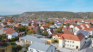 Blick auf den Ortskern der Gemeinde Tegernheim. Bislang ist die Polizeiinspektion Neutraubling zust&auml;ndig, am 8. April kommt es jedoch zu einem Zust&auml;ndigkeitswechsel.