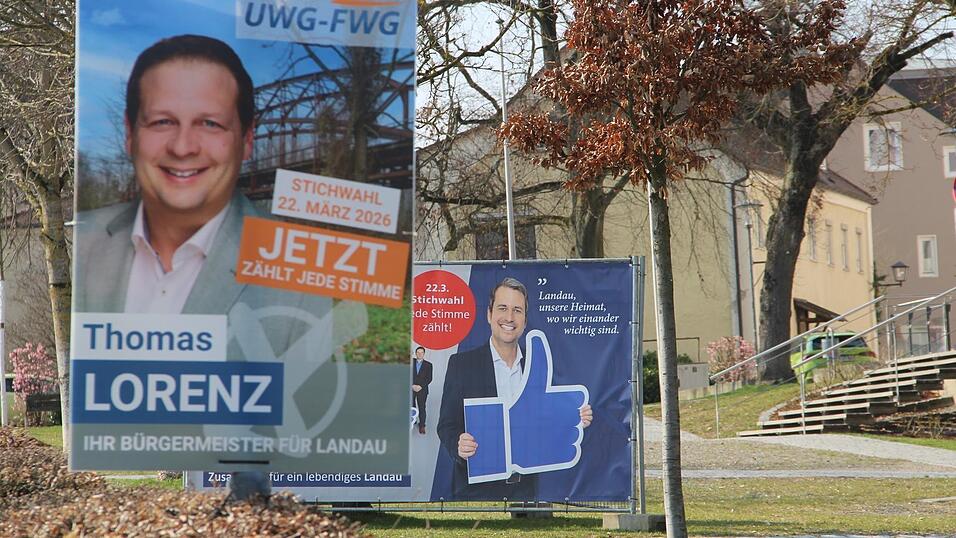 Beide Kandidaten versuchen im Stichwahlkampf noch einmal, m&ouml;glichst viele W&auml;hler zu gewinnen.
