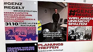 Blick auf die Instaseite von &bdquo;GenZ regelt&ldquo; Regensburg.