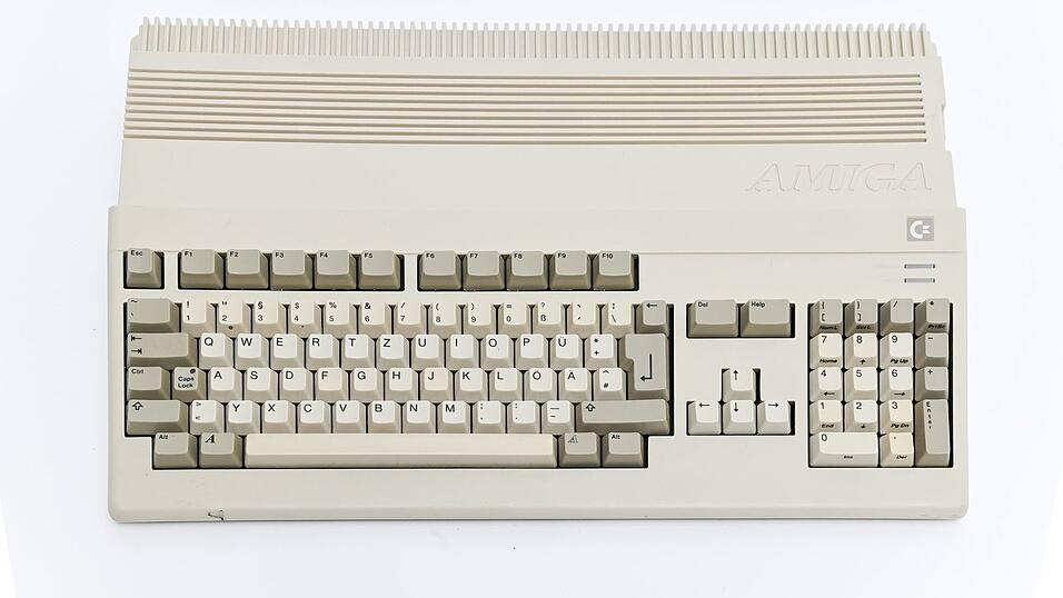 Der kleinere Amiga 500 brachte 1987 den kommerziellen Durchbruch.