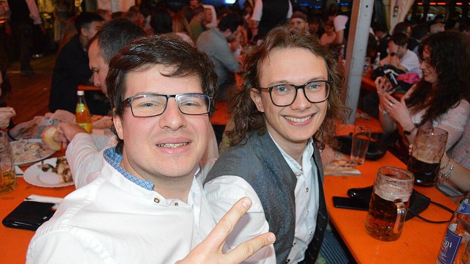 Viele Landshuter feierten am Freitag auf der Dult.&nbsp;