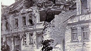 Luitpoldstraße, Reiterstraße, Preysingstraße und Enchendorf wurden laut damaligen Aufzeichnungen vom zweiten großen Bombardement am 24. März 1945 besonders in Mitleidenschaft gezogen.