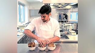 Talent in der K&uuml;che: Adrian Kuhlemann.