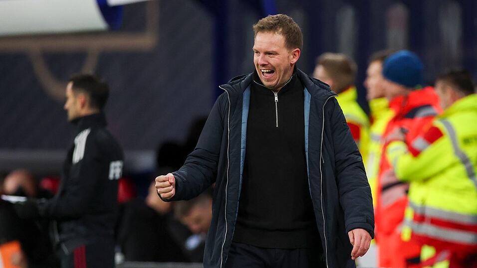 Führt der Weg von Julian Nagelsmann nach Manchester? (Archivbild) Führt der Weg von Julian Nagelsmann nach Manchester? (Archivbild)