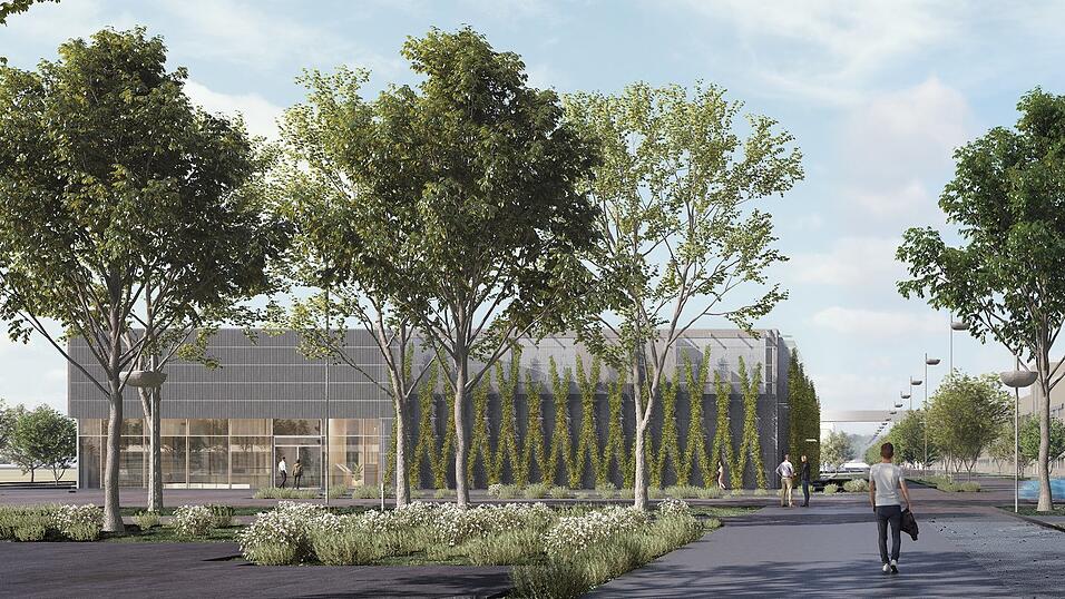 So soll das Geb&auml;ude aussehen.