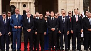 Die Koalition der Willigen hat in Paris &uuml;ber die weitere Unterst&uuml;tzung der Ukraine beraten.