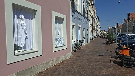Hitzeanpassungsma&szlig;nahmen in der Neustadt sehen aktuell so aus.