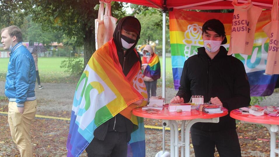 Die Eindrücke vom Christopher Street Day 2020 in Landshut.