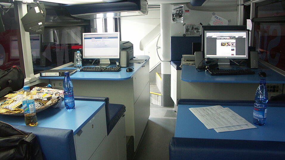 Blick hinter die Kulissen bei on3-südwild. (Foto: Meike Weinzierl) Blick hinter die Kulissen bei on3-südwild. (Foto: Meike Weinzierl)