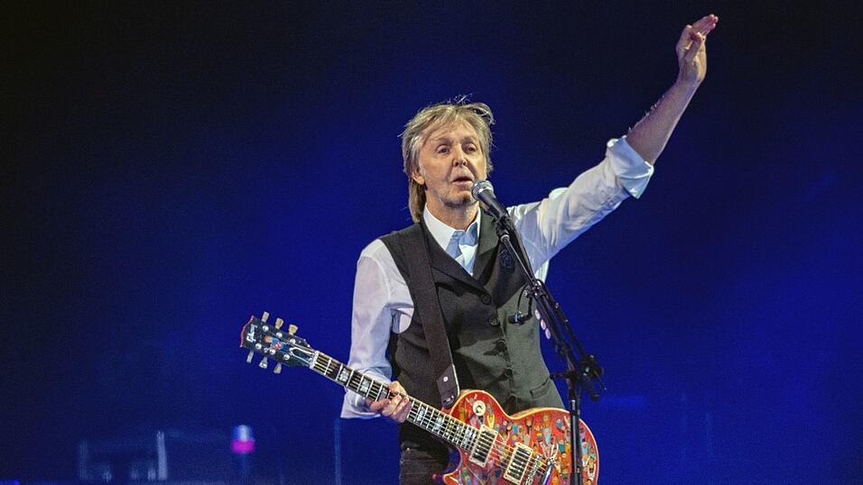 Die Beatles-Legende kam in die Show. (Archivbild) Die Beatles-Legende kam in die Show. (Archivbild)