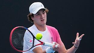 Joao Fonseca gilt als kommender Top-Ten-Spieler im Tennis - mindestens. (Archivbild) Joao Fonseca gilt als kommender Top-Ten-Spieler im Tennis - mindestens. (Archivbild)