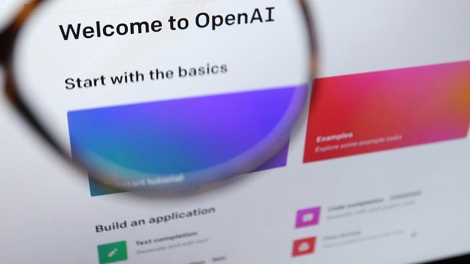 ChatGPT von OpenAI löste vor rund drei Jahren den Hype um künstliche Intelligenz aus. (Archivbild) ChatGPT von OpenAI löste vor rund drei Jahren den Hype um künstliche Intelligenz aus. (Archivbild)