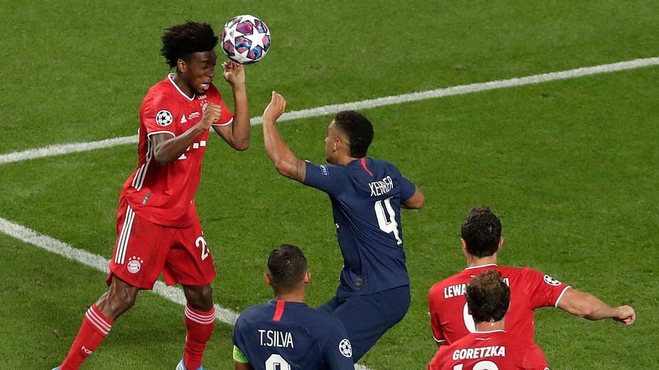 Mit seinem Tor gegen Paris ging Kingsley Coman in die Vereinshistorie des FC Bayern ein. (Archivbild)