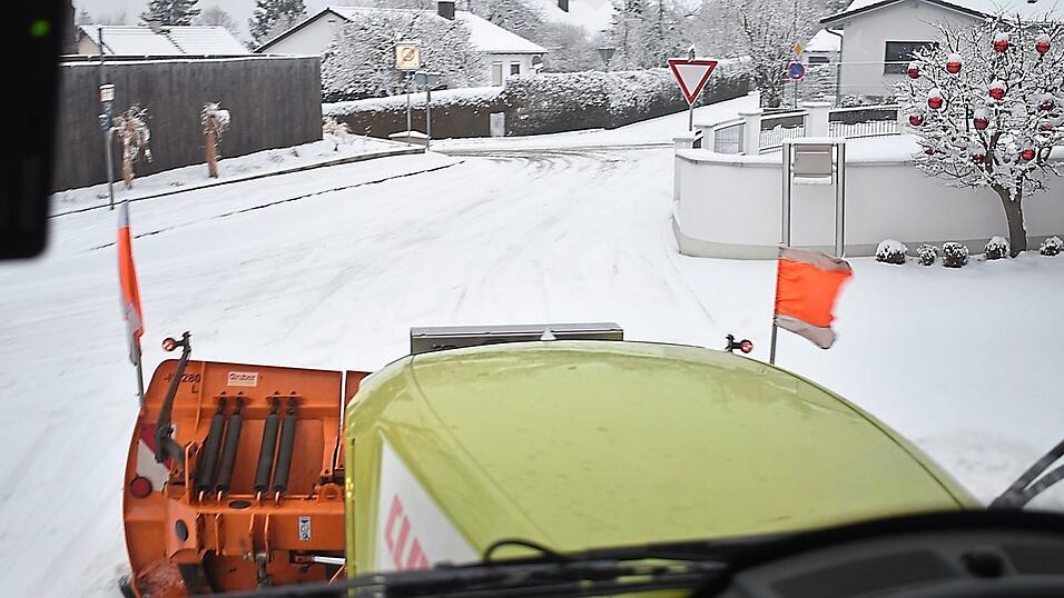 Die Sicht aus dem hohen F&uuml;hrerhaus gibt Fleischmann den richtigen &Uuml;berblick.