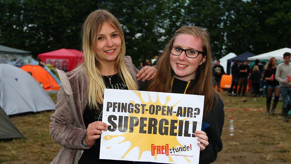Die Besucher des Pfingst-Open-Airs waren drei Tage lang in Feierlaune. (Foto: David Voltz) Die Besucher des Pfingst-Open-Airs waren drei Tage lang in Feierlaune. (Foto: David Voltz)
