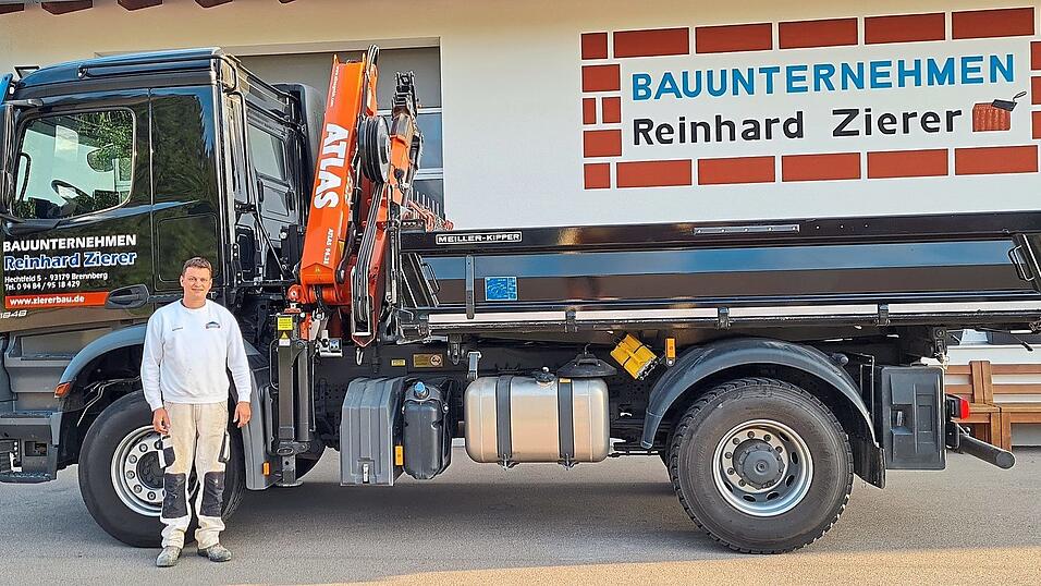 'Mit etwas Vorlaufzeit hab ich immer unser ben&ouml;tigtes Baumaterial bekommen', sagt Firmenchef Reinhard Zierer.