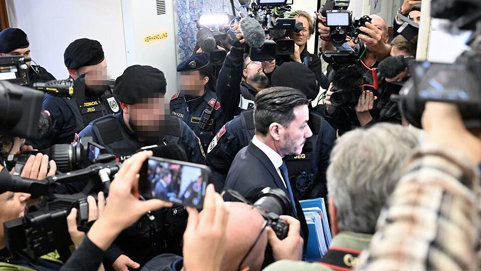 Unter großem Medienandrang fiel das Urteil gegen René Benko