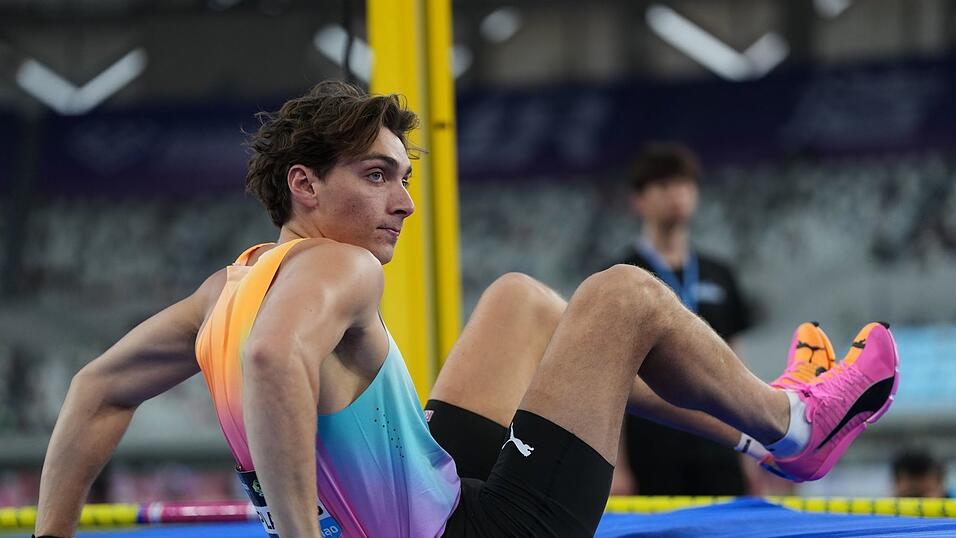 Diesmal kein Weltrekord: Stabhochspringer Armand Duplantis.