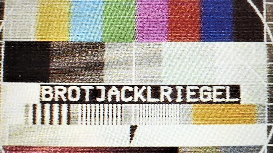 F&uuml;r alle &uuml;ber 30-J&auml;hrigen ein Begriff: das Testbild auf dem Fernsehbildschirm, das vom Brotjacklriegel ausgestrahlt wurde.