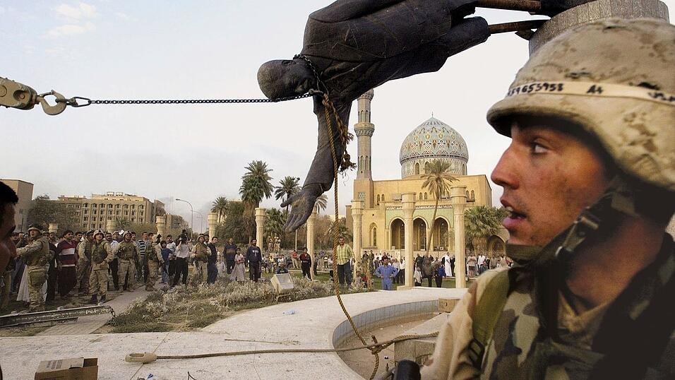 Die US-Invasion f&uuml;hrte zum Sturz von Saddam Hussein, aber auch zu Gewalt und Chaos. (Archivbild)